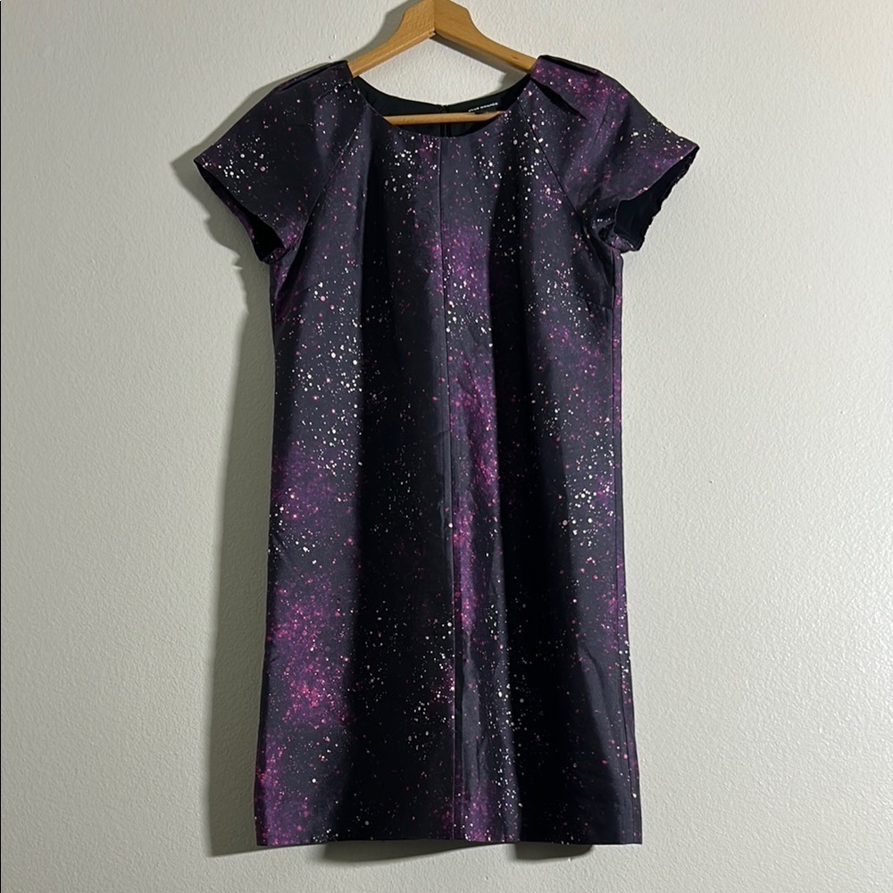Club Monaco Silk Blend Galaxy Women's Dress